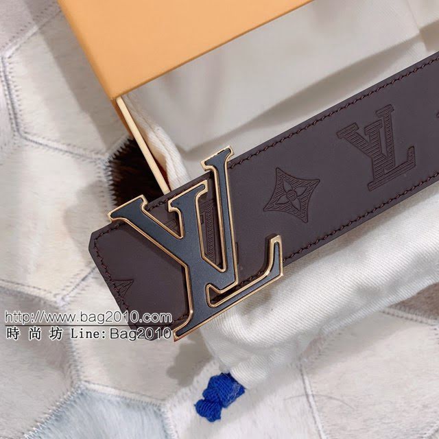 LV新款皮帶 路易威登高端男士腰帶 精緻手工繪邊  jjp1631